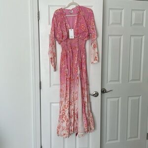 NWT Hemant and Nandita sidra maxi dress